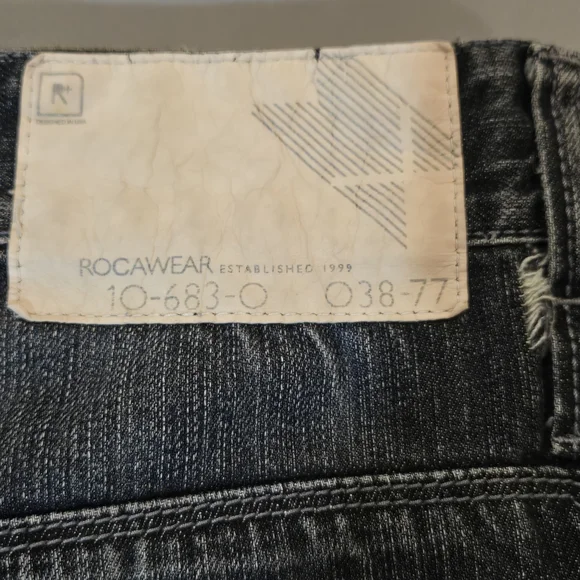 Rocawear Midnight Blue Straight Jeans (6c11) - Picture 4 of 10